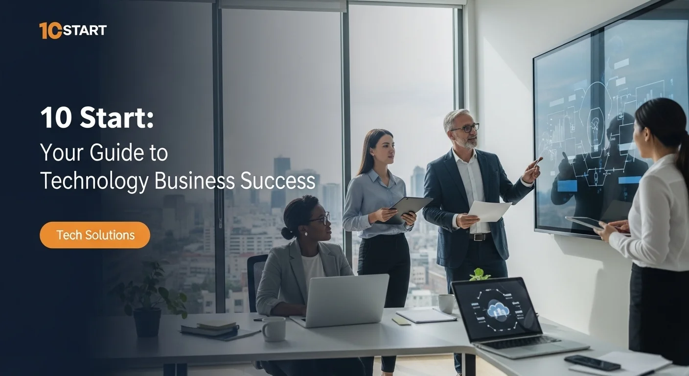 Tech solutions and digital innovations for 10 Start in modern business