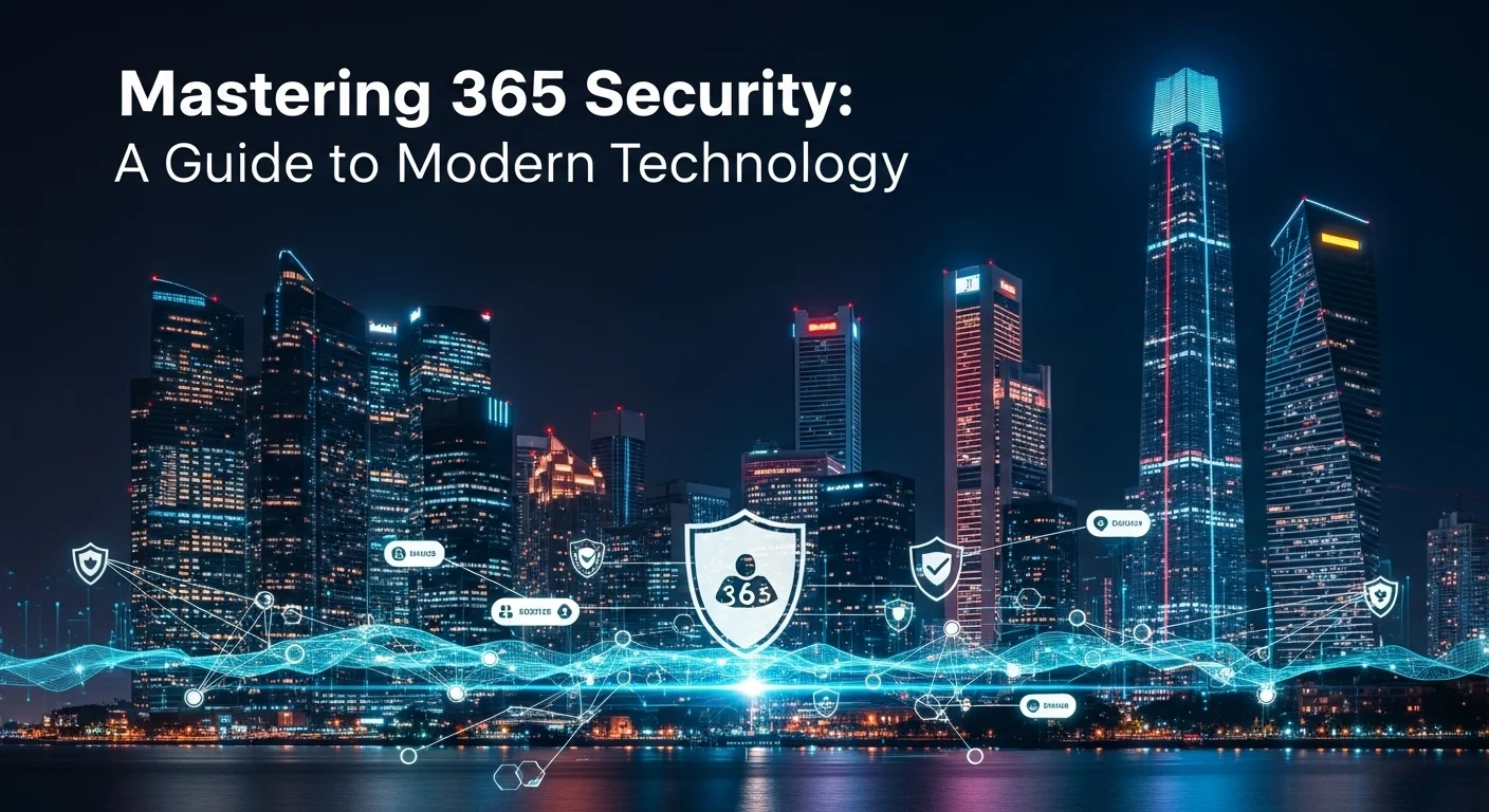 Tech solutions and digital innovations for 365 Security in modern business