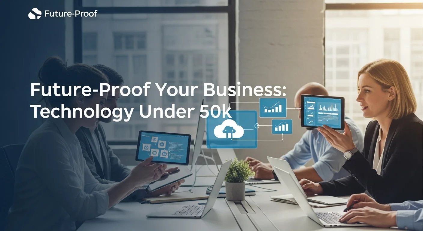 Tech solutions and digital innovations for 50k in modern business