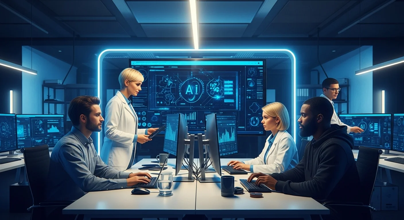 Tech solutions and digital innovations for Ai Company Work in modern business