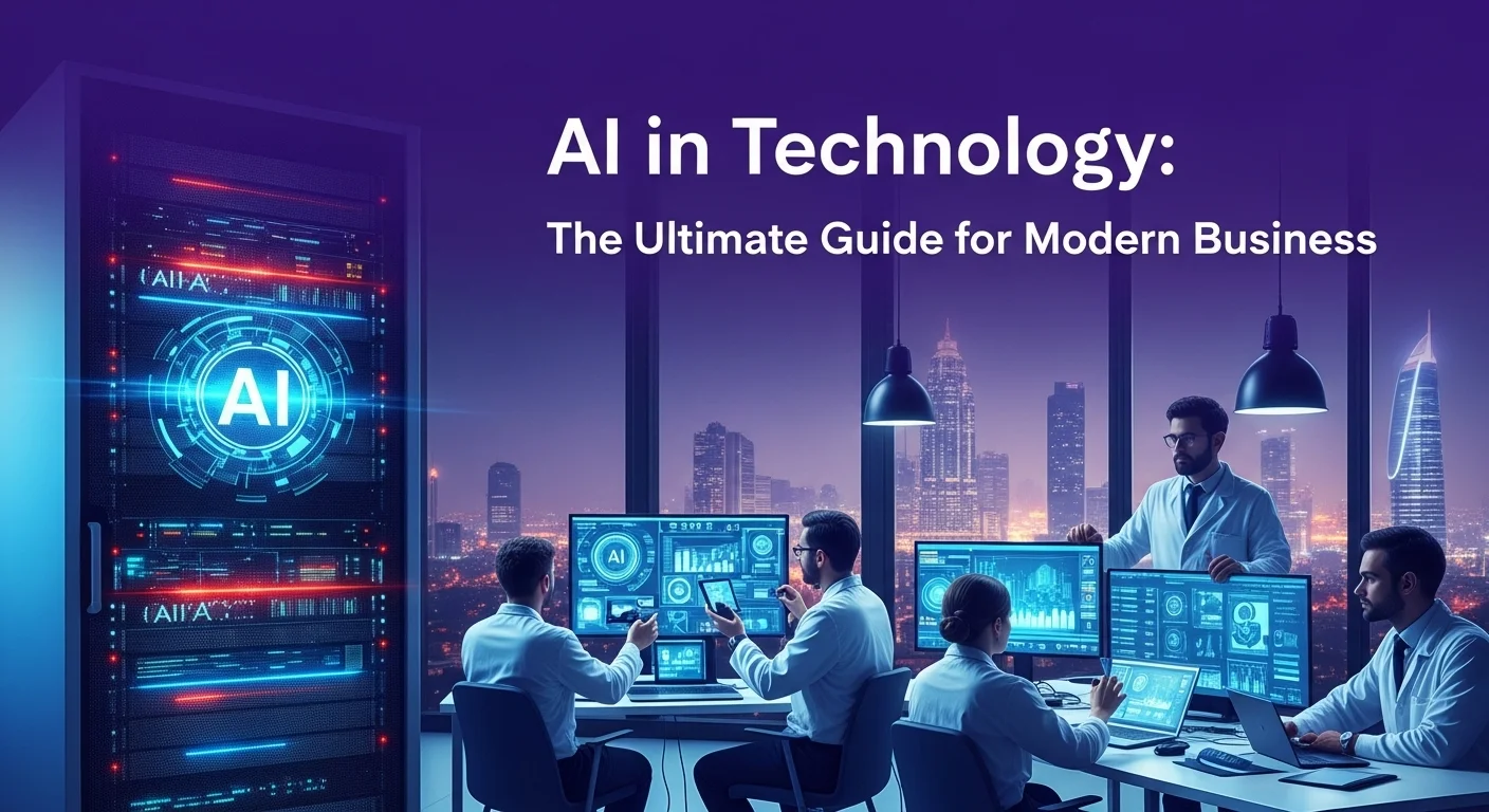 Tech solutions and digital innovations for Ai in modern business