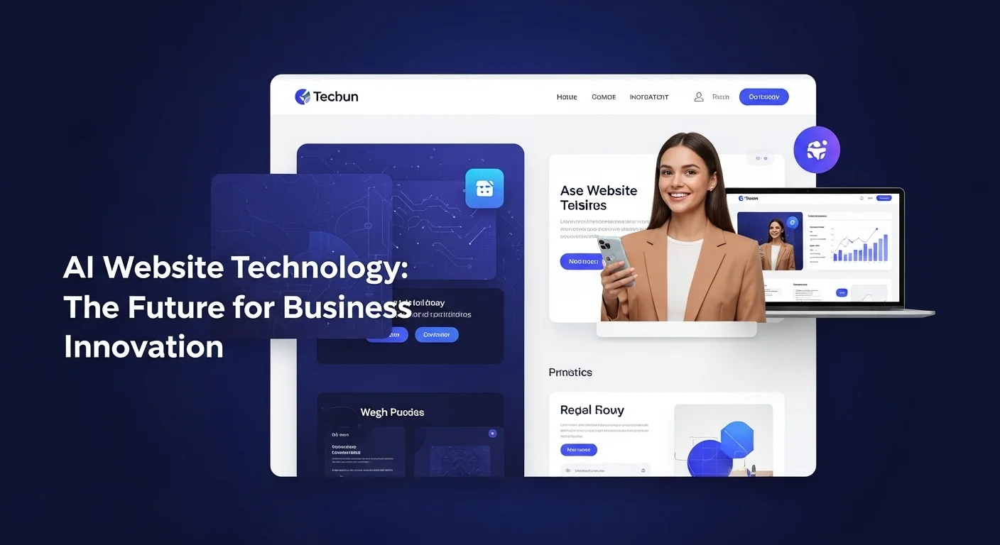 Tech solutions and digital innovations for Ai Website in modern business