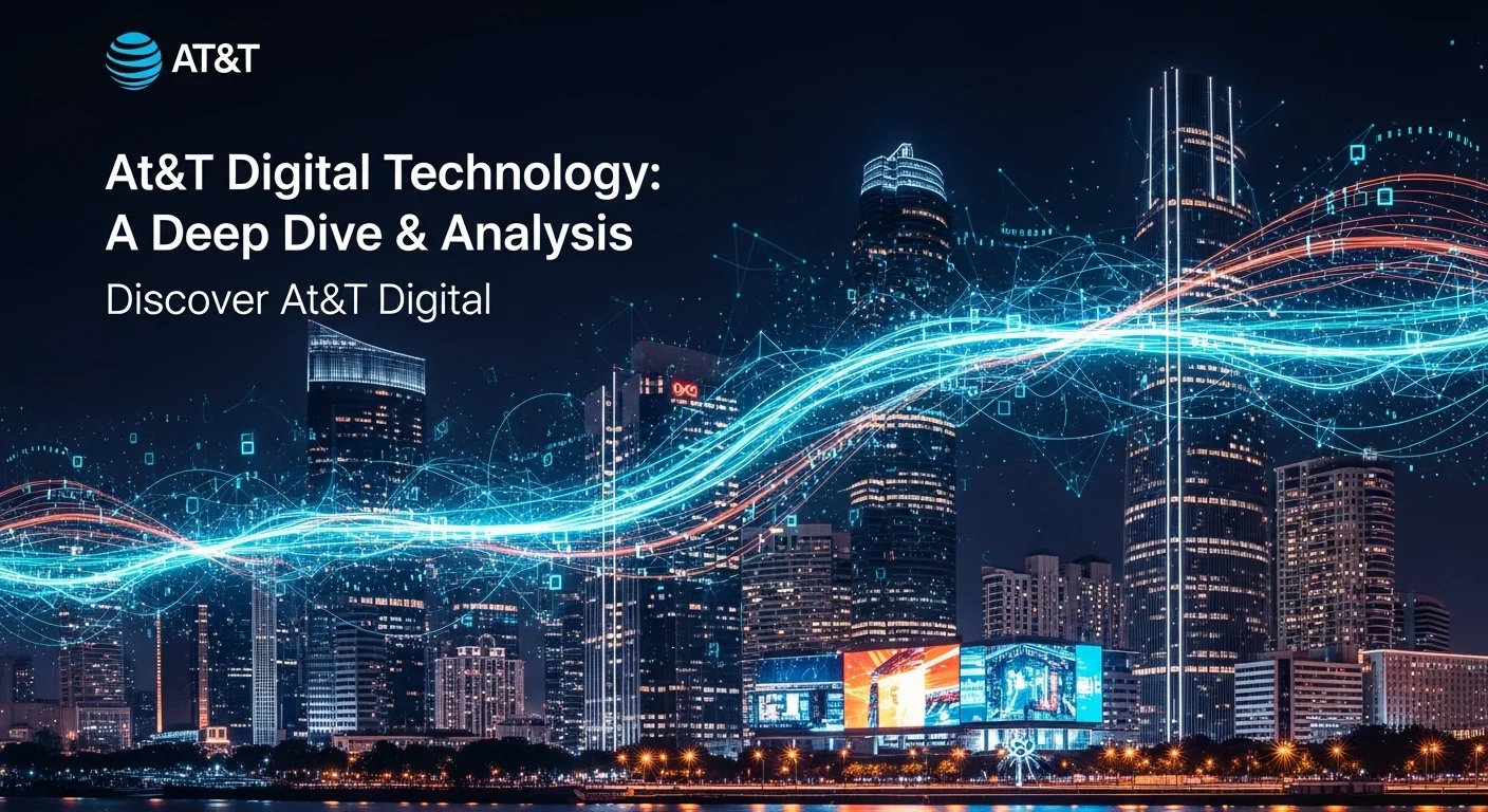 Business technology with innovation and digital resources to discover At&t Digital