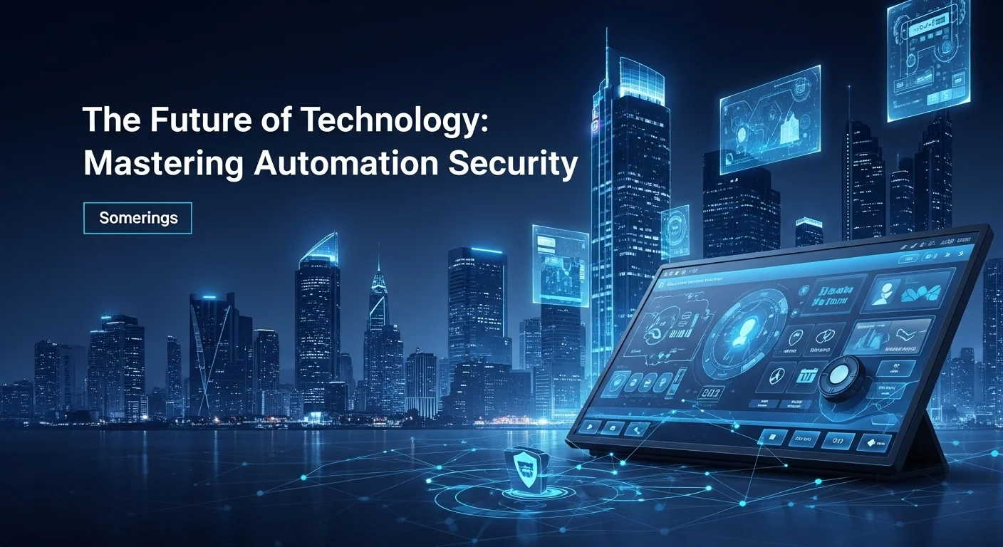 Tech solutions and digital innovations for Automation Security in modern business