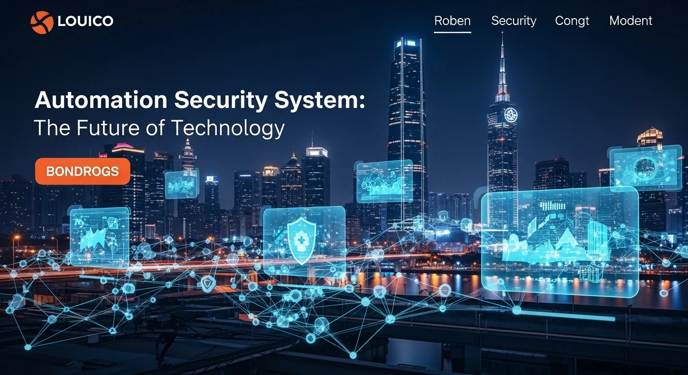 Tech solutions and digital innovations for Automation Security System in modern business