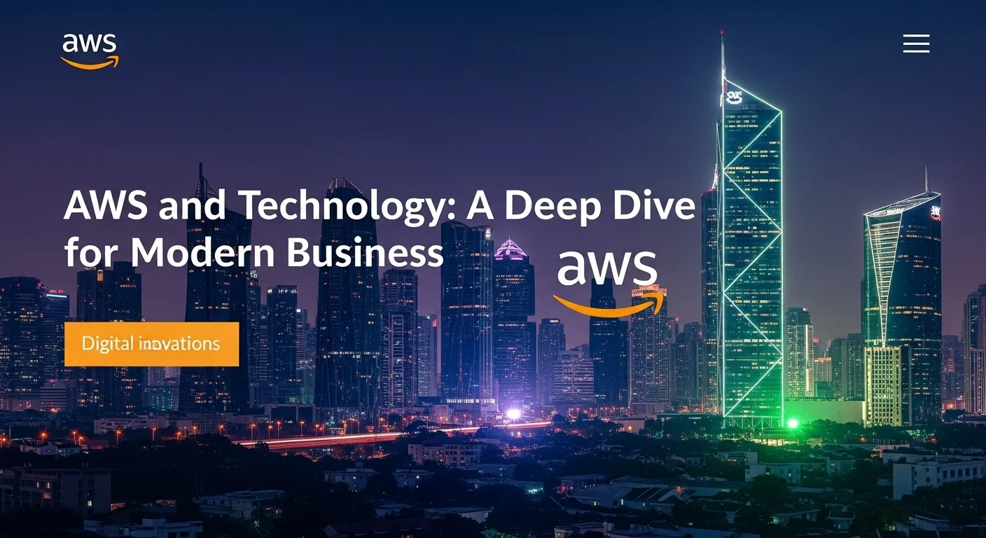 Tech solutions and digital innovations for Aws in modern business