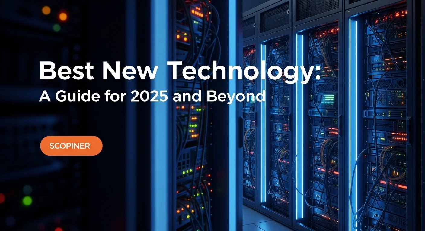 Tech solutions and digital innovations for Best New in modern business