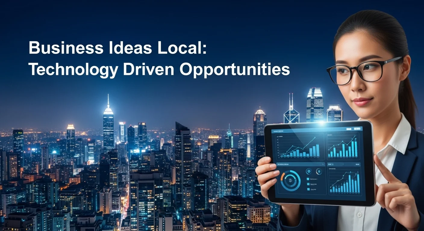 Tech solutions and digital innovations for Business Ideas Local in modern business