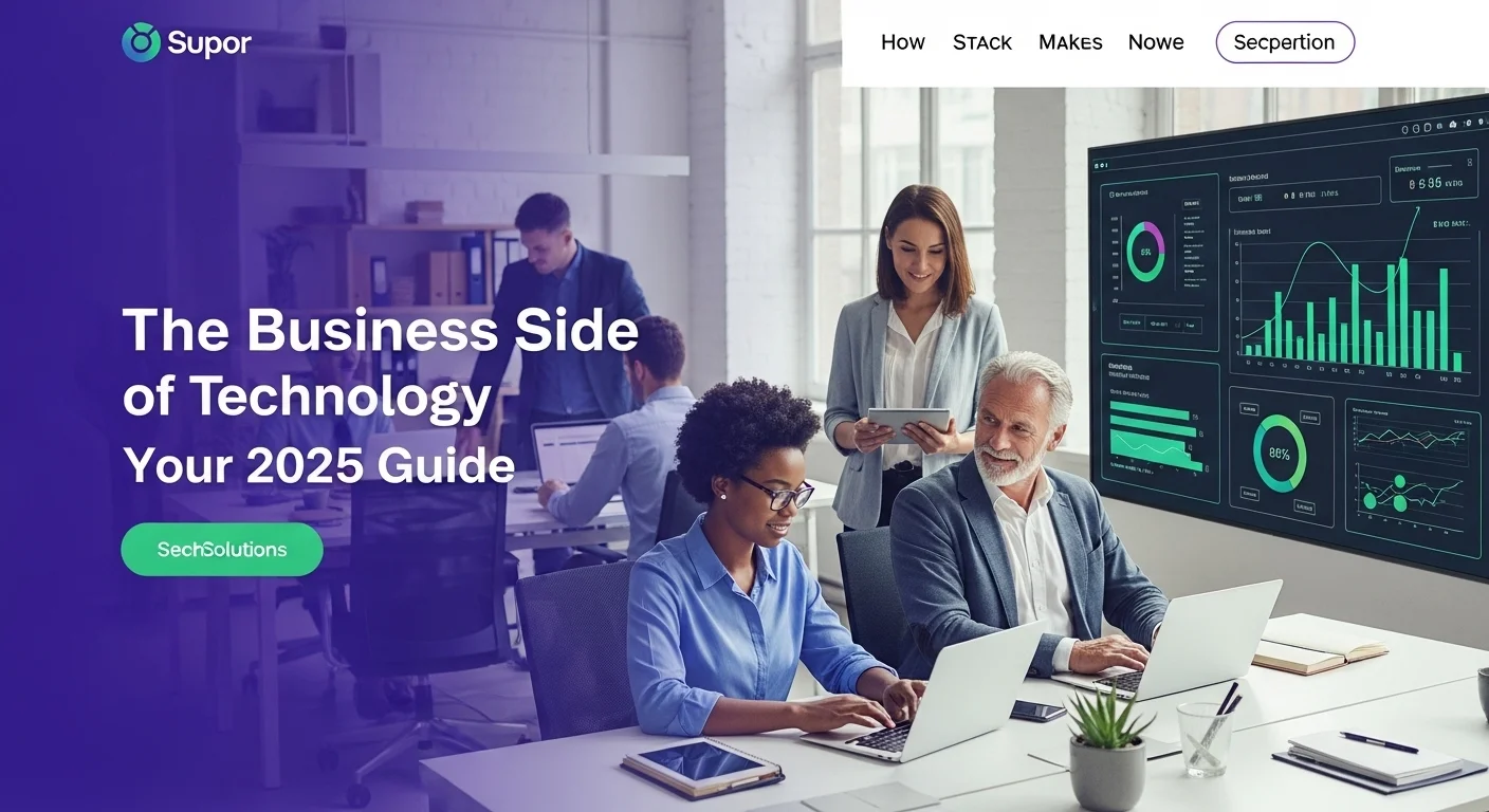 Tech solutions and digital innovations for Business Side in modern business