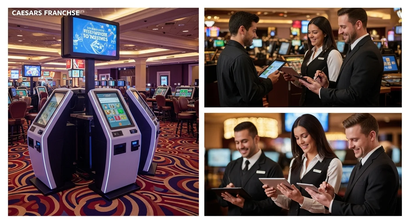Tech solutions and digital innovations for Caesars Franchise in modern business