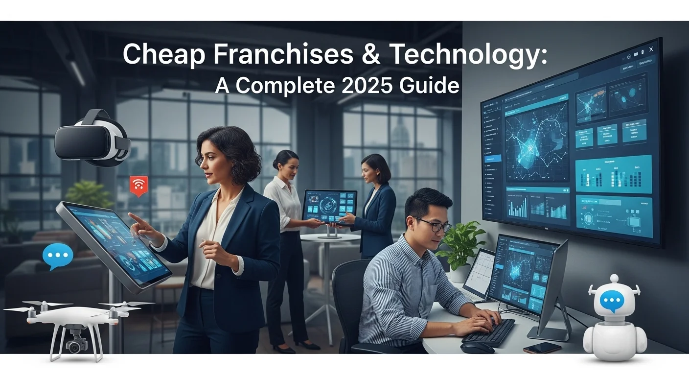 Tech solutions and digital innovations for Cheap Franchises in modern business