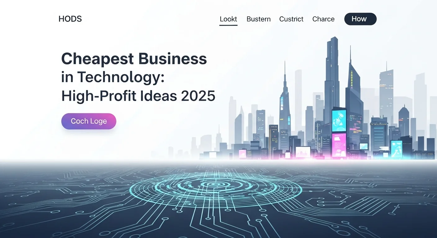 Tech solutions and digital innovations for Cheapest Business in modern business