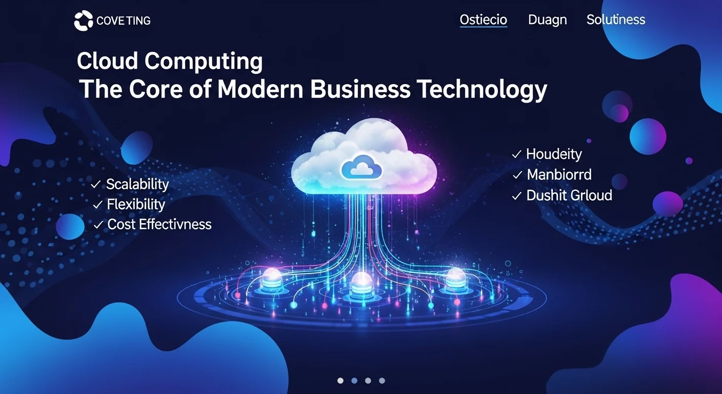 Tech solutions and digital innovations for Cloud Computing in modern business