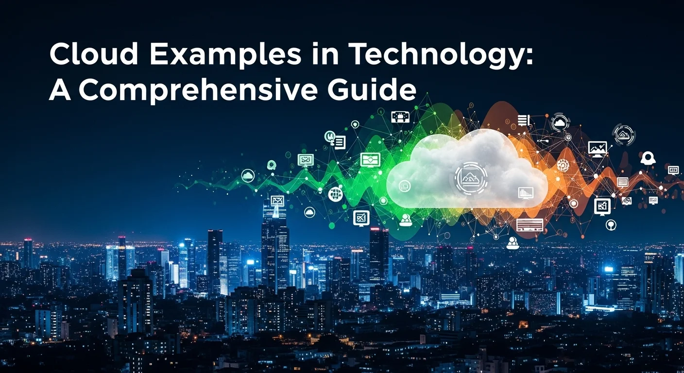 Tech solutions and digital innovations for Cloud Examples in modern business