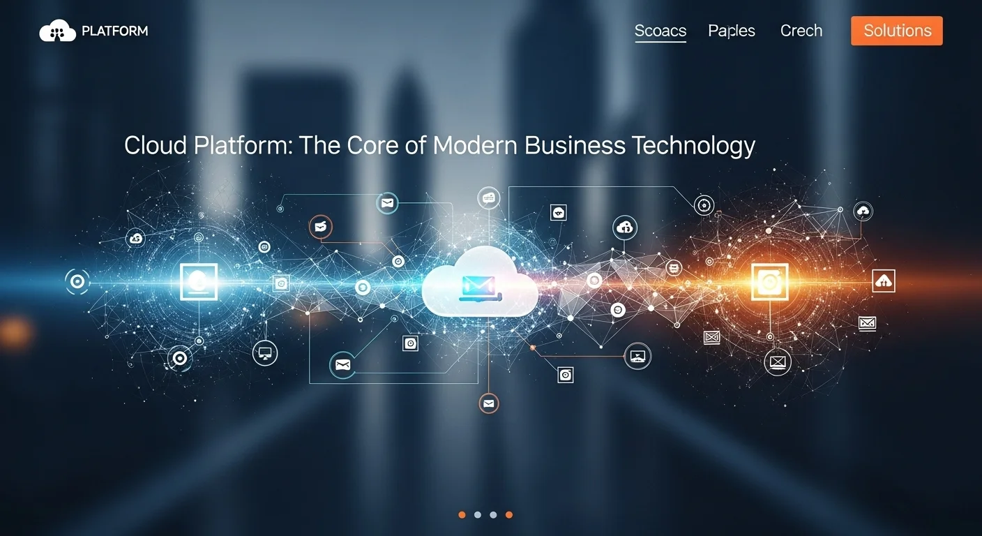 Tech solutions and digital innovations for Cloud Platform in modern business