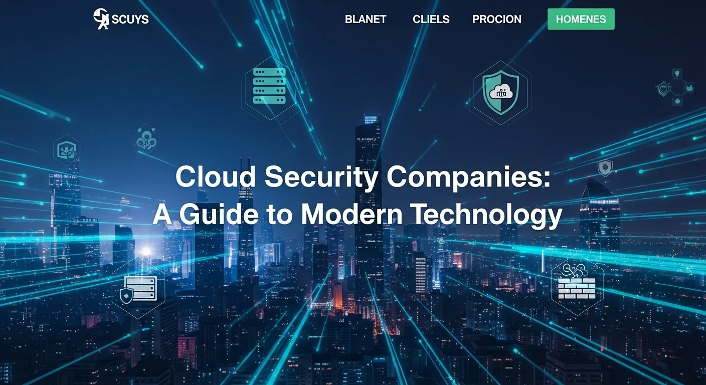 Tech solutions and digital innovations for Cloud Security Companies in modern business