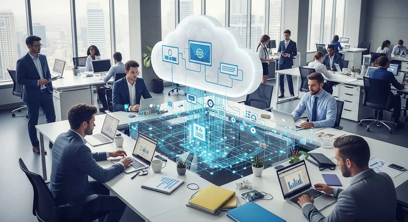 Tech solutions and digital innovations for Cloud System in modern business