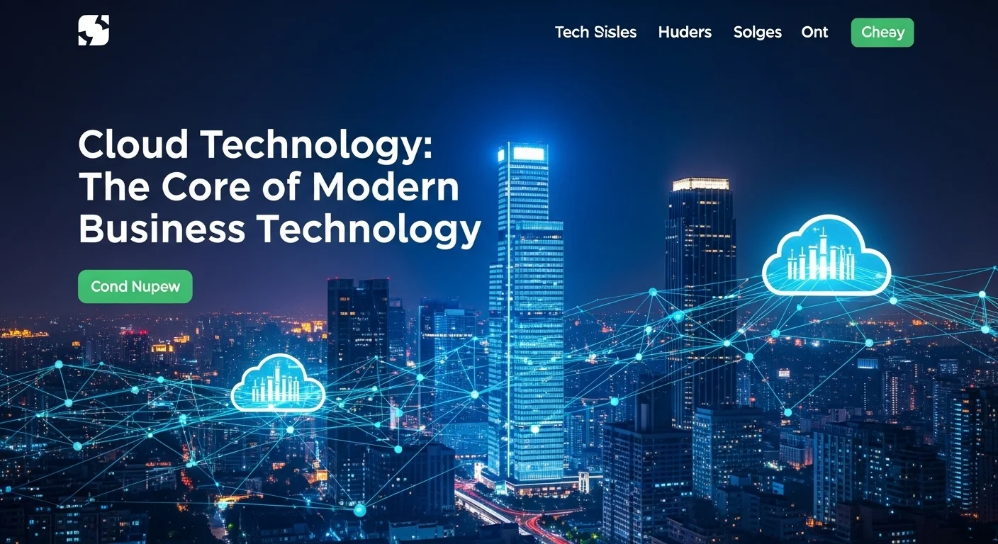 Tech solutions and digital innovations for Cloud Technology in modern business