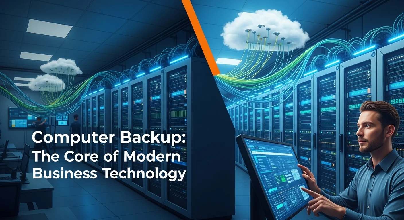 Tech solutions and digital innovations for Computer Backup in modern business