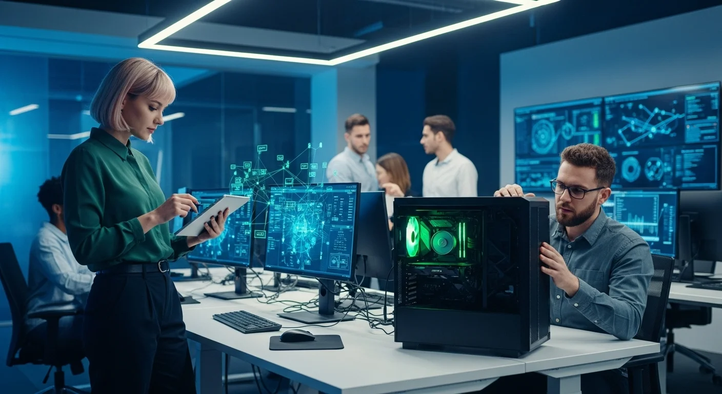 Tech solutions and digital innovations for Computer Hardware in modern business