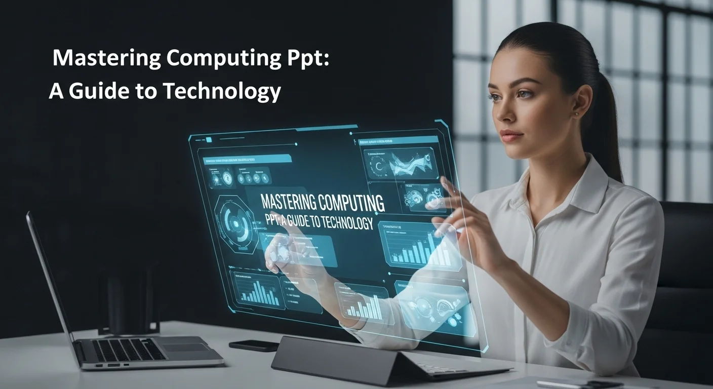 Tech solutions and digital innovations for Computing Ppt in modern business