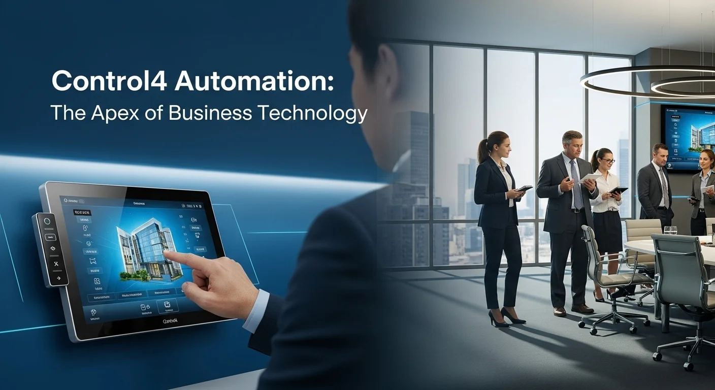 Business technology with innovation and digital resources to discover Control4 Automation