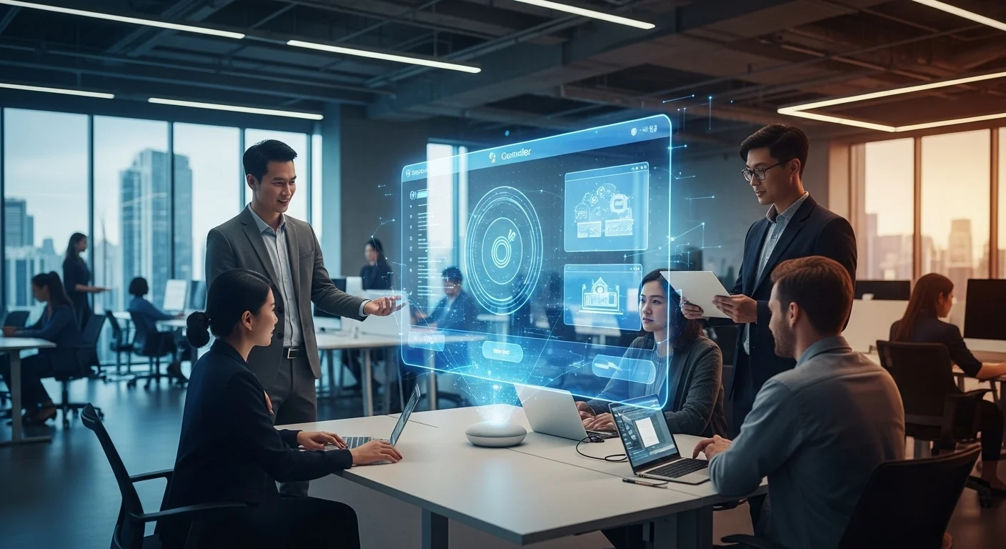 Business technology with innovation and digital resources to discover Controller Google