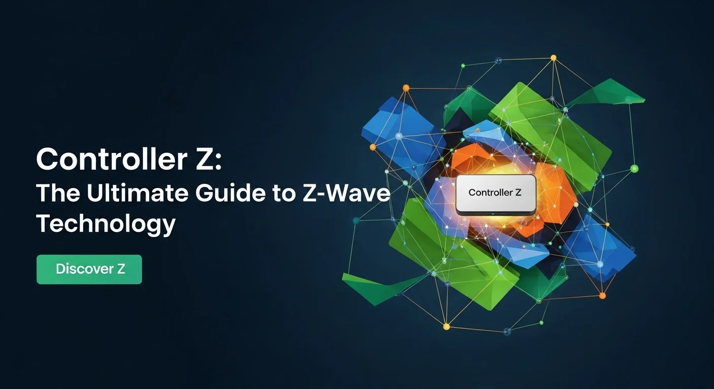Business technology with innovation and digital resources to discover Controller Z