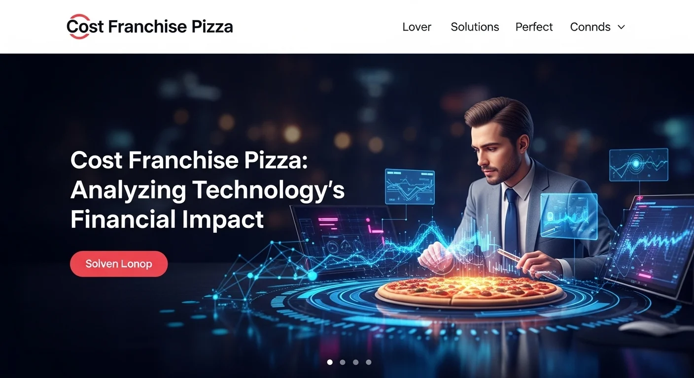 Tech solutions and digital innovations for Cost Franchise Pizza in modern business