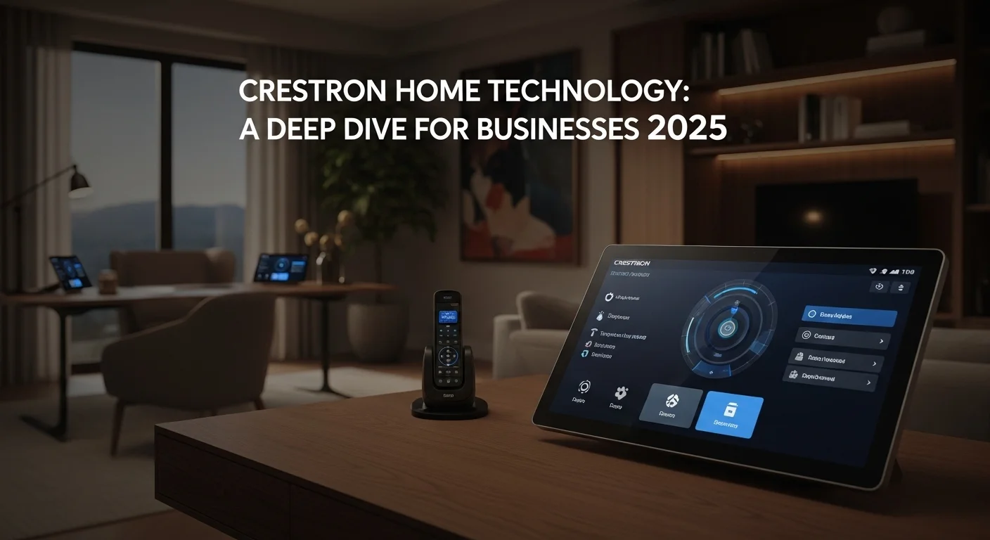 Tech solutions and digital innovations for Crestron Home in modern business