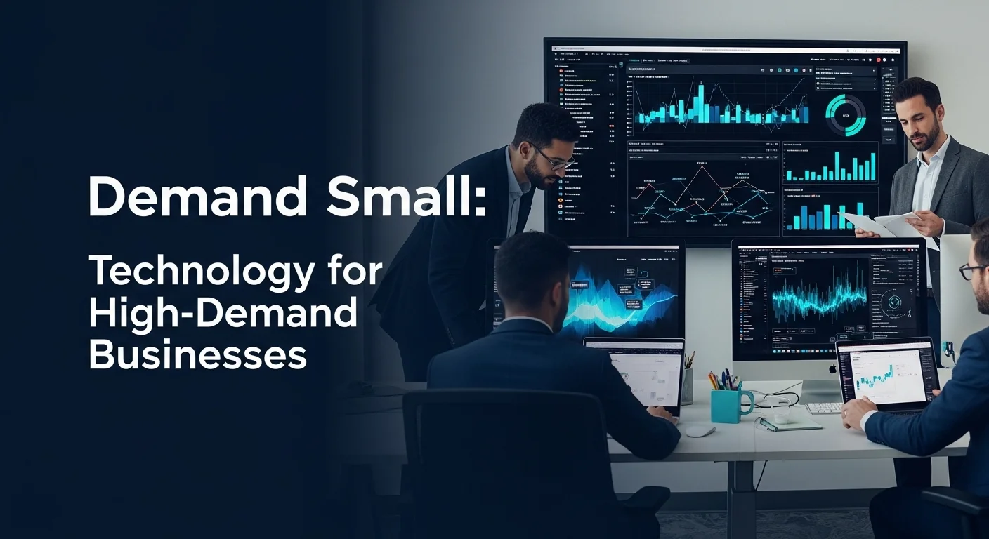 Tech solutions and digital innovations for Demand Small in modern business