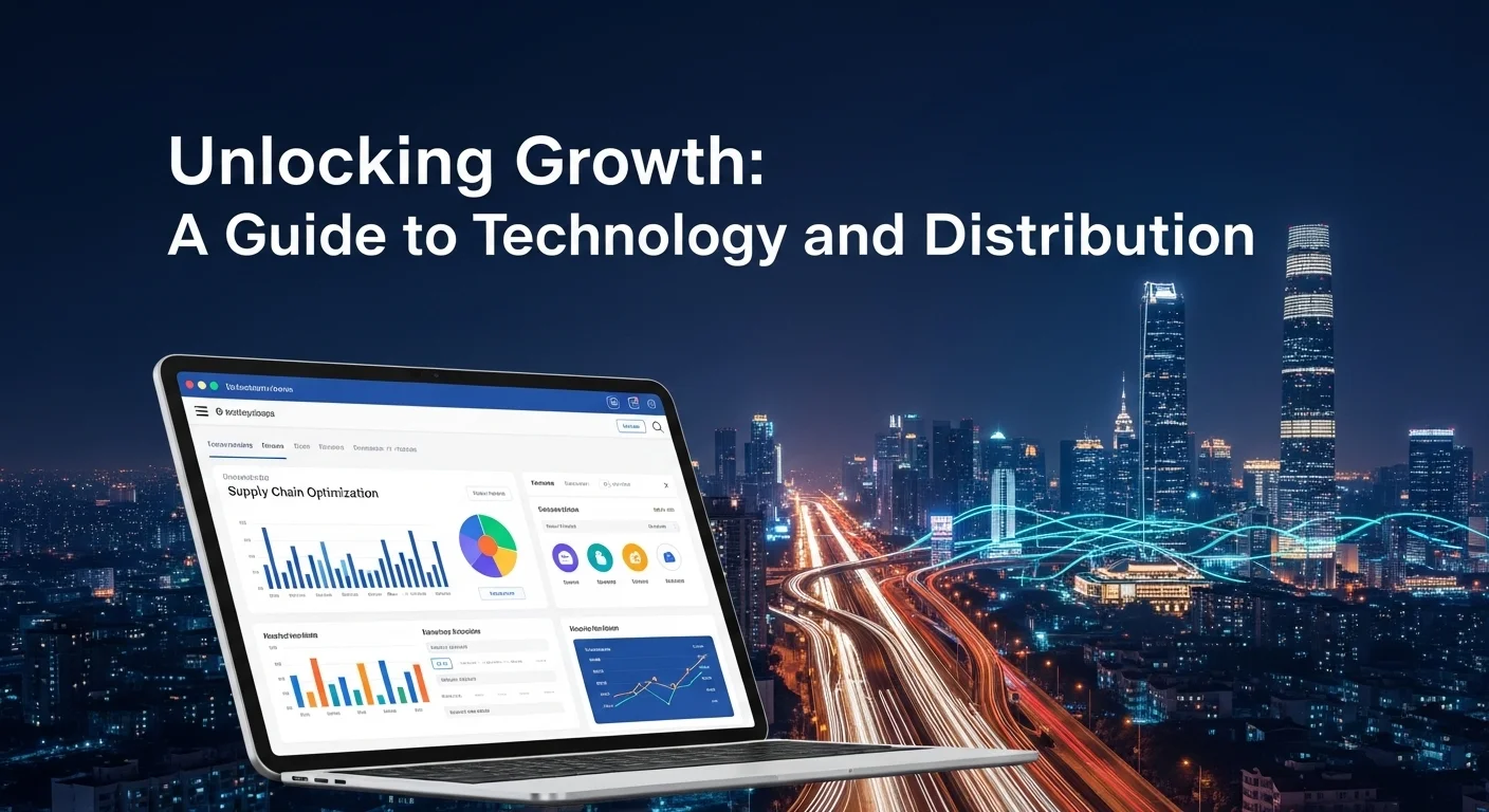 Tech solutions and digital innovations for Distribution in modern business