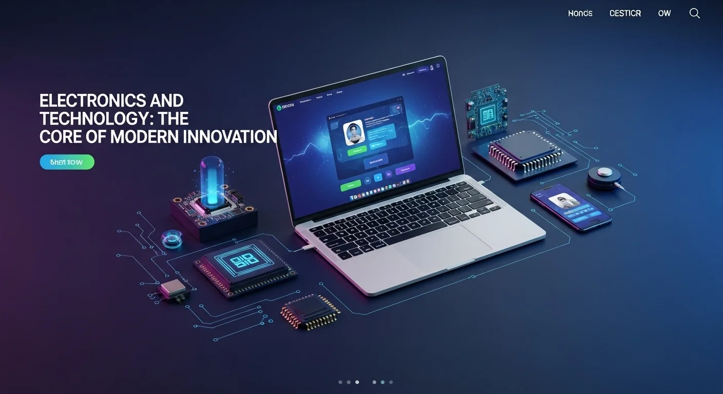 Tech solutions and digital innovations for Electronics in modern business