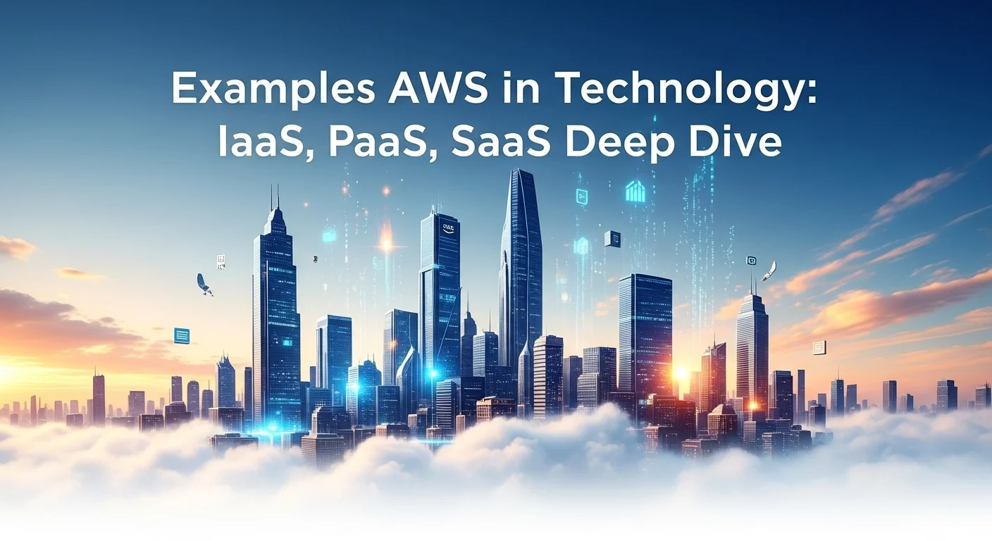Business technology with innovation and digital resources to discover Examples Aws