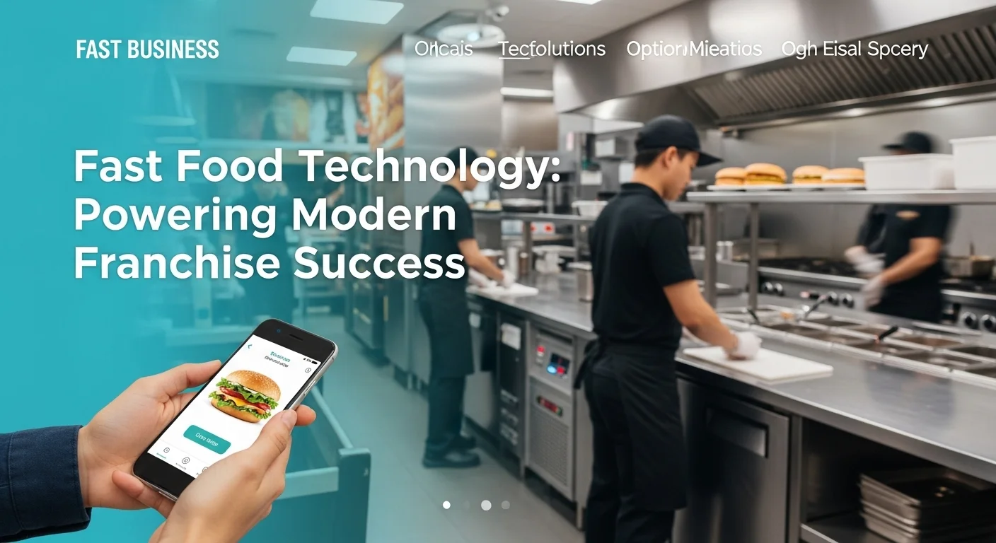 Tech solutions and digital innovations for Fast Food in modern business
