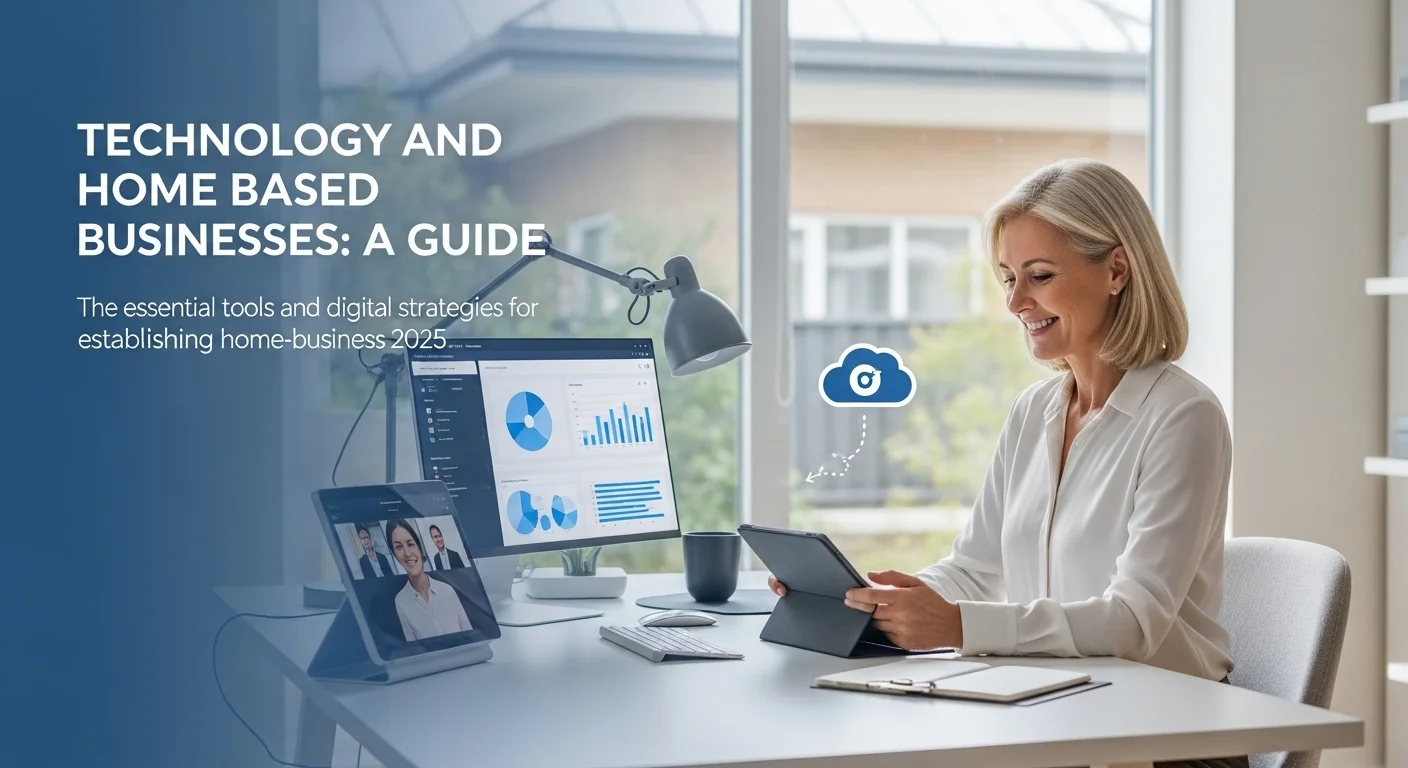 Tech solutions and digital innovations for Home Based Businesses 2025 in modern business