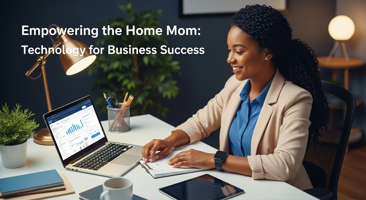 Tech solutions and digital innovations for Home Mom in modern business