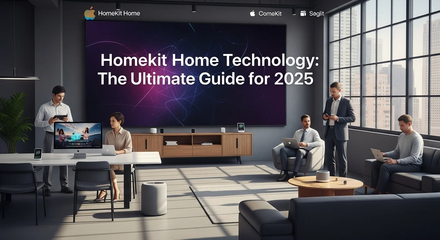 Tech solutions and digital innovations for Homekit Home in modern business