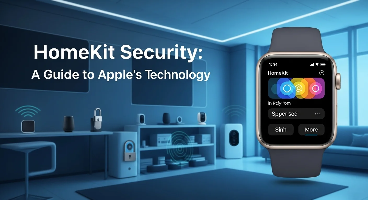 Business technology with innovation and digital resources to discover Homekit Security