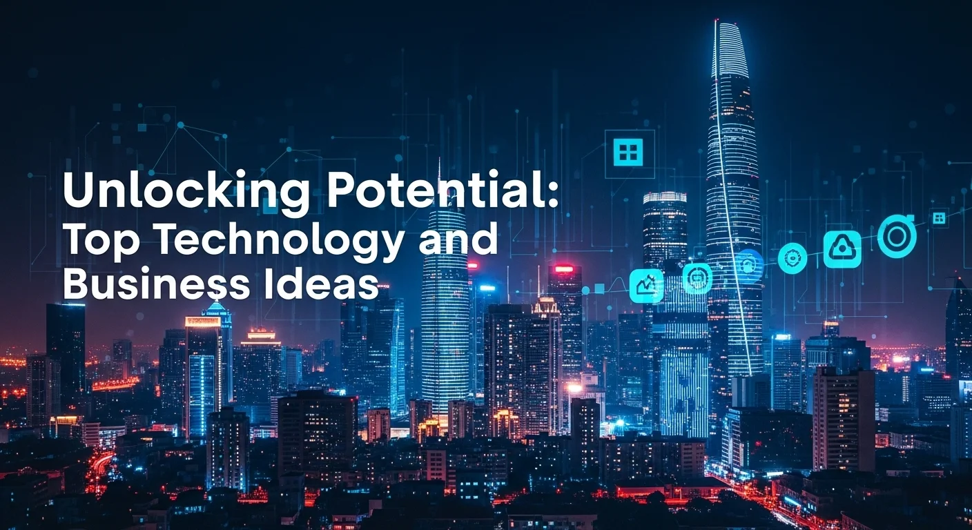 Tech solutions and digital innovations for Ideas in modern business