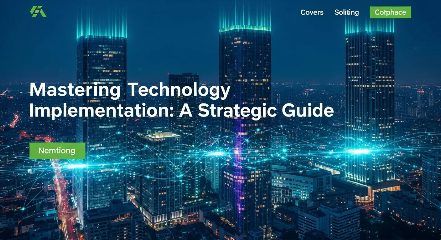 Tech solutions and digital innovations for Implementation in modern business