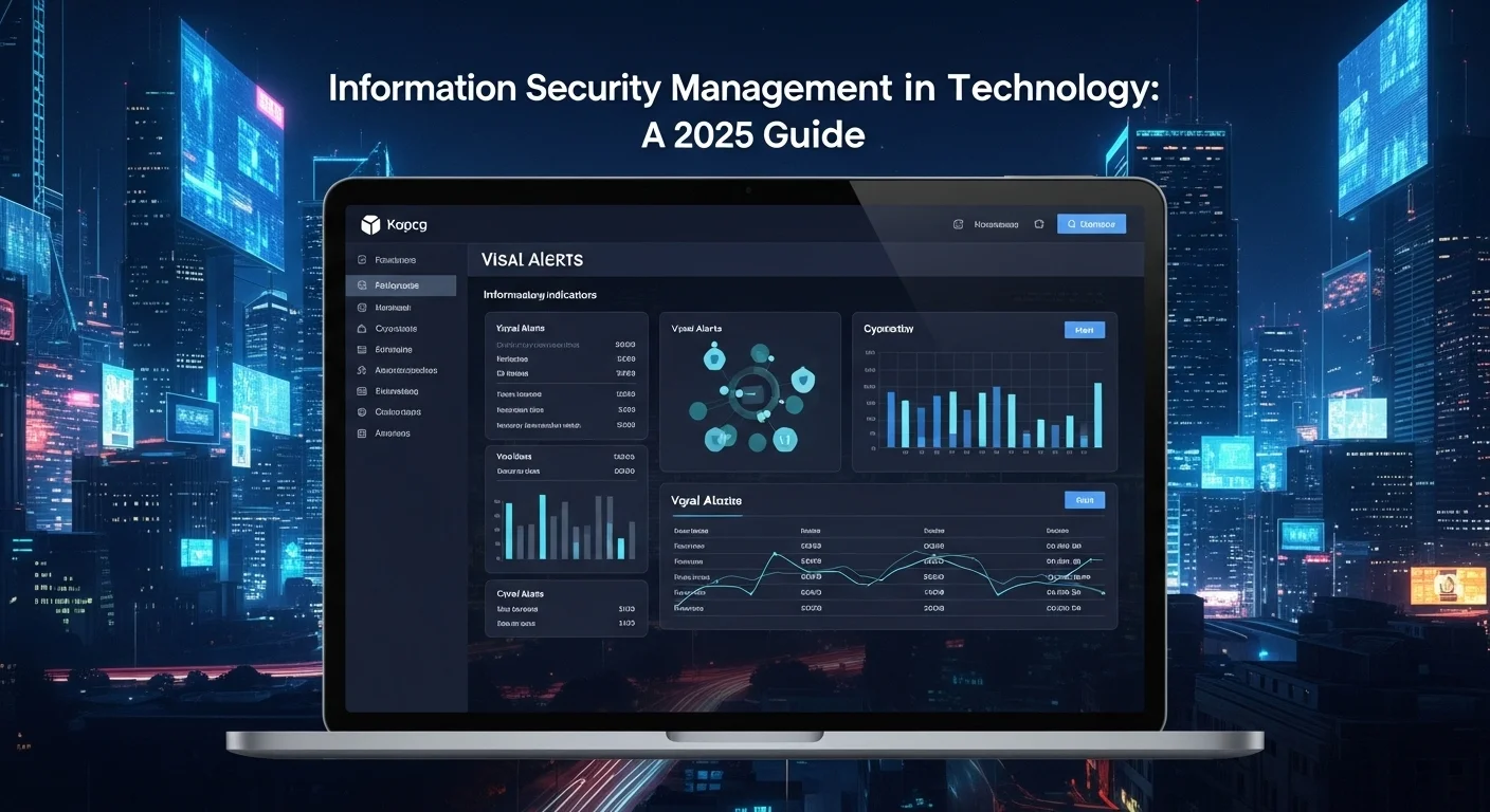 Tech solutions and digital innovations for Information Security Management in modern business