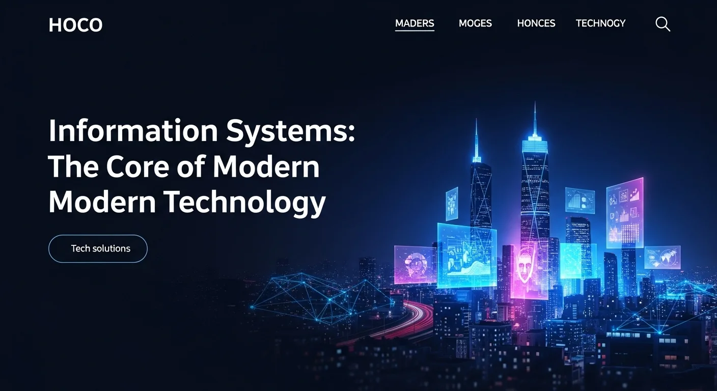 Tech solutions and digital innovations for Information Systems in modern business