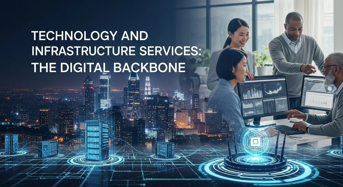 Tech solutions and digital innovations for Infrastructure Services in modern business