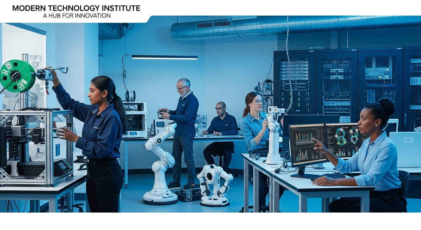Tech solutions and digital innovations for Institute in modern business