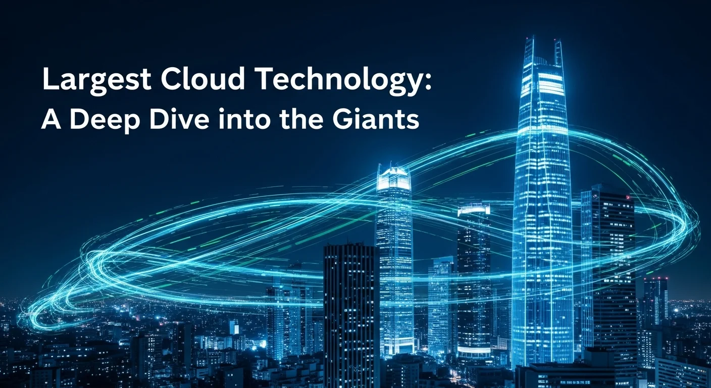 Tech solutions and digital innovations for Largest Cloud in modern business