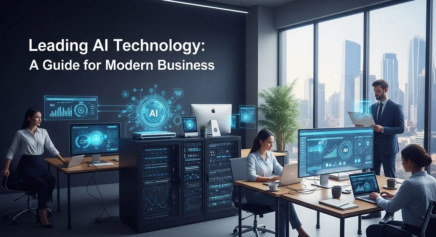 Tech solutions and digital innovations for Leading Ai in modern business