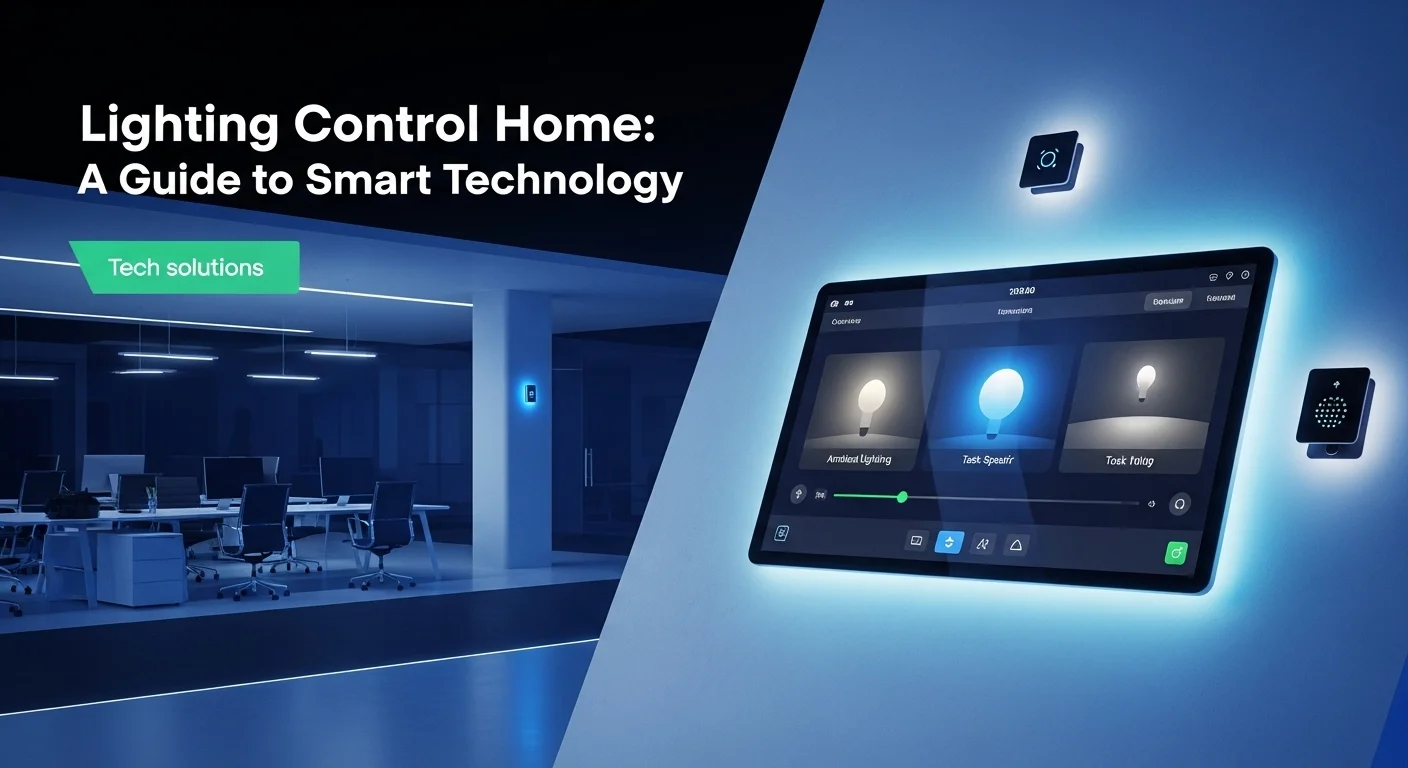 Tech solutions and digital innovations for Lighting Control Home in modern business