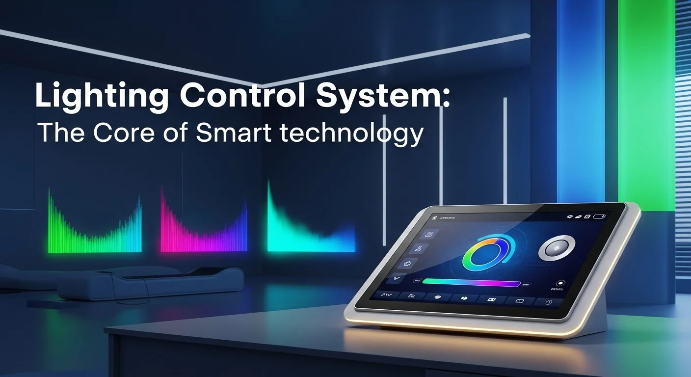Business technology with innovation and digital resources to discover Lighting Control System