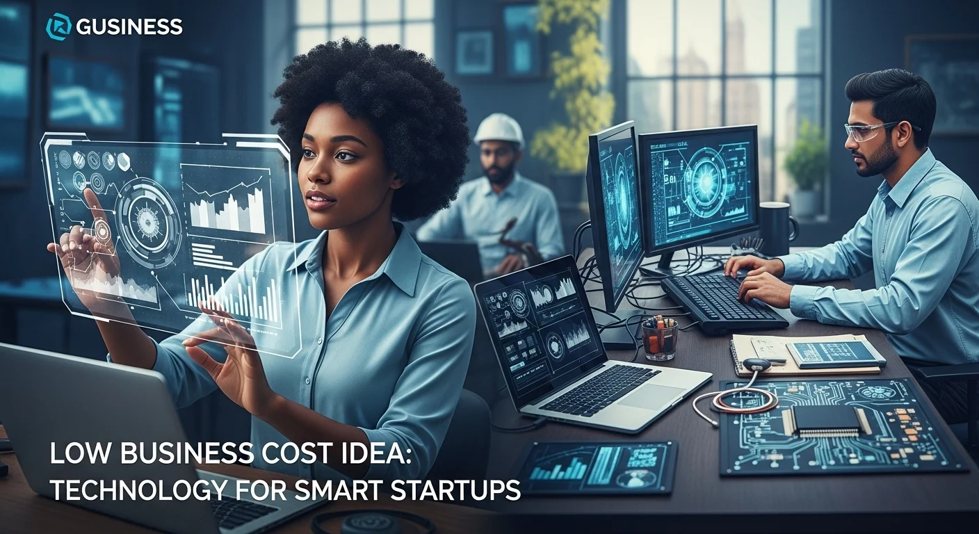 Tech solutions and digital innovations for Low Business Cost Idea in modern business